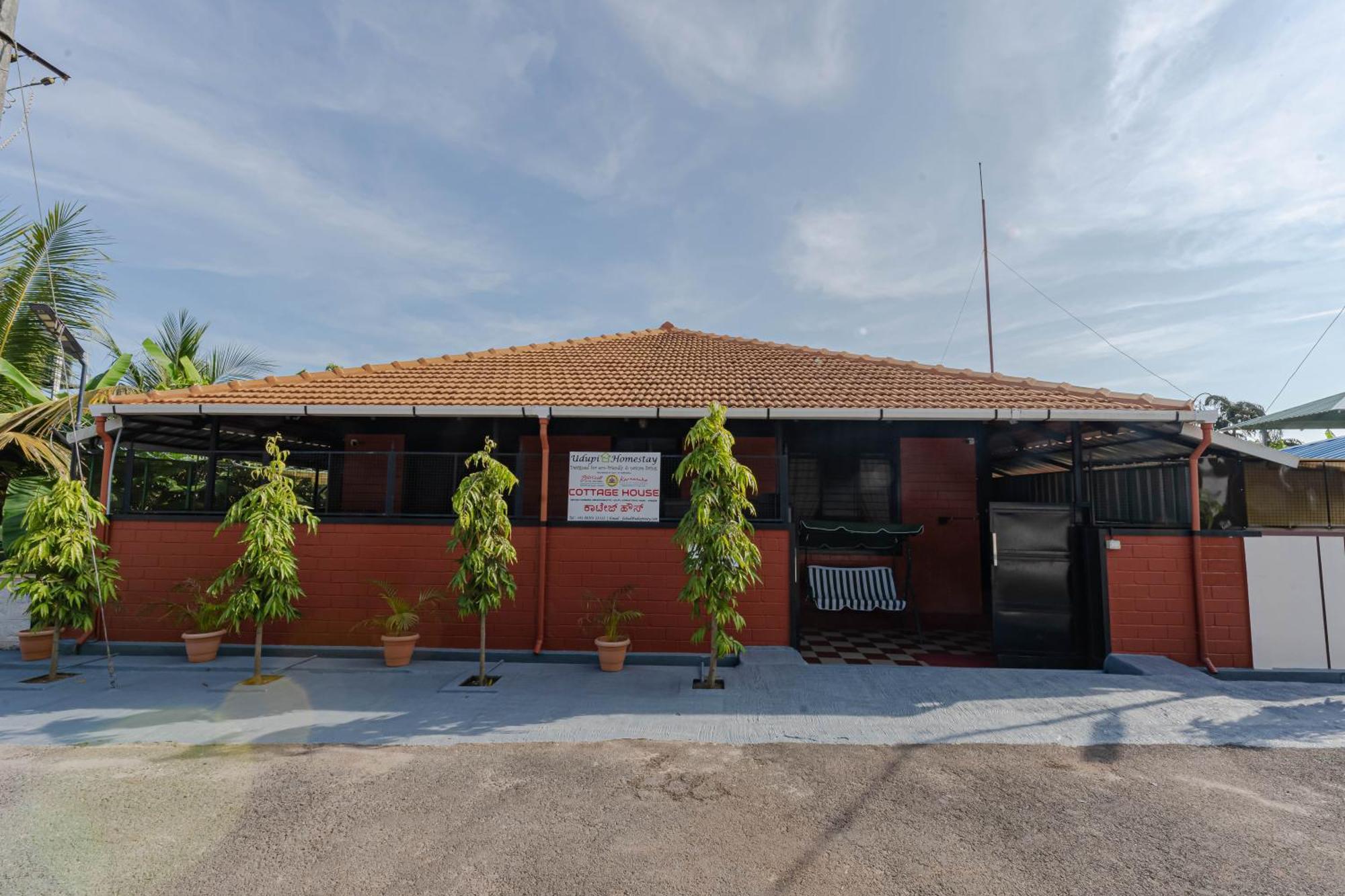 Udupi Homestay - Cottage House - Dendoorkatte 外观 照片